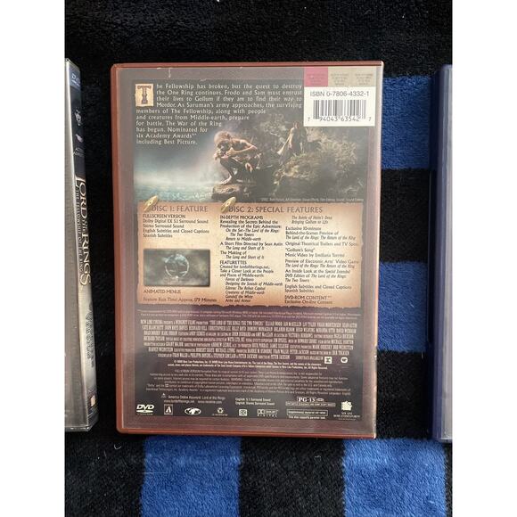 Lord Of The Rings Dvd Set - Picture 6 of 7